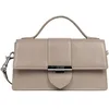 Image de LANCASTER | Paris Ily - Sac à Main Cuir de Vachette Lisse Galet Fonce