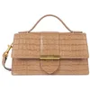 Image de LANCASTER | Exo Ily - Sac à Main Cuir de Vachette Grainé Sable