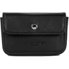 Image de Lancaster | Soft PM - Porte-Cartes Cuir de Vachette Pleine Fleur Noir