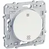 Image de Interrupteur commande VMC - 2 vitesses - SCHNEIDER Odace - blanc