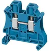Image de Borne conex tornillo, 2pts, 6mm² azul