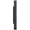 Image de Plaque de finition 3 postes Schneider Electric Odace Touch S540806L coloris bronze avec liseré anthracite l.227 x P.10 x H.85 mm