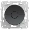 Image de Interrupteur commande volet-roulant 3 boutons Schneider Electric Odace noir