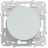 Image de Interrupteur va-et-vient 10A à vis Schneider Electric Odace recyclé blanc