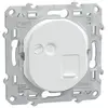 Image de Prise RJ45 grade 3 cat 6 STP réseaux VDI Schneider Electric Ovalis blanc