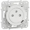 Image de Prise de courant avec terre affleurante + usb C 10.5W Schneider Electric Odace blanc