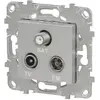 Image de Mécanisme prise TV-FM-SAT Schneider Electric Unica Déco aluminium