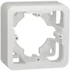 Image de Boîte d'encastrement 1 poste saillie Schneider Electric Unica Déco blanc