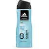 Image de Adidas - Gel Douche Parfumant 3 en 1 pour Homme Ice Dive - Rafraichissant - Shampoing - Multi-bénéfices - XL 400ml