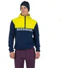 Image de Rossignol Alltrack Fleece   Couche intermédiaire pour homme   Couche de base de ski chaude avec capuche fixe, bleu marine foncé, Small