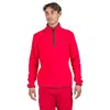 Image de Rossignol Strawpile Fleece   Couche intermédiaire pour homme   Couche de base de ski chaude avec demi-fermeture éclair, Rouge sport, Taille M