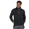 Image de Rossignol Strawpile Fleece   Couche intermédiaire pour homme   Couche de base de ski chaude avec demi-fermeture éclair, noir, X-Large