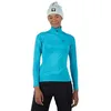Image de Rossignol Classique Couche de base pour femme   Couche de base de ski anti-transpiration avec demi-fermeture éclair, Niagara, Medium