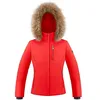 Image de Poivre Blanc - Veste De Ski 0802 Scarlet Red9 Fille - Taille 12 Ans - Rouge