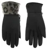 Image de Poivre Blanc - Gants De Ski/Snow 1775 Bubbly Leopard Femme - Femme - Taille s - Noir