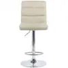 Image de Tabouret de bar CITY coloris taupe