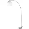 Image de Lampadaire ARCO coloris blanc et chrome