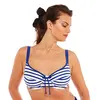 Image de Brigitte Bardot Bain - Haut de Maillot à Armatures Mariniere - Bleu - 95E - Femme
