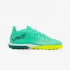 Image de Chaussures de football enfant à lacets Viralto III turf vert