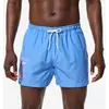 Image de Boardshort surf short de bain court 15" homme, 100 Rad mood bleu