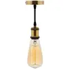 Image de Zenitech Kit suspension vintage avec câble textile et ampoule filament carbone Edison