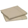 Image de Blanc des Vosges Uni Percale Drap Coton Chanvre 180 x 290 cm