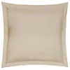 Image de Blanc des Vosges Uni Satin Taie Coton Chanvre 65x65 cm