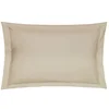 Image de Blanc des Vosges Uni Satin Taie Coton Chanvre 50 x 75 cm