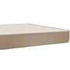 Image de Blanc des Vosges Uni Jersey Drap housse Extensible Coton Chanvre 140x190 cm à 160x220 cm