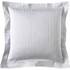 Image de Blanc des Vosges DIVINE Taie carrée Coton Métal 65 x 65 cm
