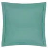Image de Blanc des Vosges Uni Satin Taie Coton Céladon 65x65 cm