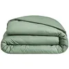 Image de Housse DE Couette 200-200 Percale Sauge BLANC DES VOSGES