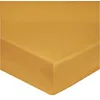 Image de Drap Housse 90/190 Ocre Blanc des des VOSGES