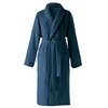 Image de Anne de Solène Peignoir Coton Agapanthe Taille L