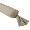 Image de DODO - Taie de traversin 160cm - Influence - Osier - Percale de Coton - Toucher Lisse & Doux - Élégance Intemporelle - Finition Parement de 5 cm - Extra Easy Care - Lavable 60°C