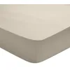Image de DODO - Drap Housse Studio 90x190cm - Sable - 100% Coton - Uni Intemporel - Douceur & Légèreté - Respirant - Bonnet de 30 cm - Lit 1 Personne - Lavable 60°C