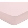 Image de DODO - Drap Housse Studio 180x200cm - Poudre - 100% Coton - Uni Intemporel - Douceur & Légèreté - Respirant - Bonnet de 30 cm - Lit 2 Personnes - Lavable 60°C