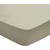 Image de DODO - Drap Housse Studio 140x190cm - Marron Glacé - 100% Coton - Uni Intemporel - Douceur & Légèreté - Respirant - Bonnet de 30 cm - Lit 2 Personnes - Lavable 60°C