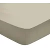 Image de DODO - Drap Housse 160x200cm - Studio - Marron Glacé - Bonnet 30 cm