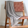 Image de Anne de Solène - Plaid Alpaga & Mohair 140x170 cm - Collection Ambiance - Brun - Douceur Remarquable & Chaleur Légère - Luxe Naturel - Jeté de Canapé & Couverture d'Appoint