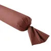 Image de DODO - Taie de traversin 160cm - Influence - Brique - Percale de Coton - Toucher Lisse & Doux - Élégance Intemporelle - Finition Parement de 5 cm - Extra Easy Care - Lavable 60°C