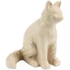 Image de Décopatch LA027C - Un support en papier brun mâché 33x30x41 cm, Chat
