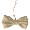Image de Lot de 5 Noeud papillon à suspendre 8,5cm, en papier mâché