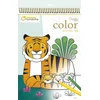 Image de MY MANDARINE GY097C - Carnet de coloriage Graffy Color - 24 Pages 120g - À partir de 3 ans - Maman/Bébé Animaux sauvages