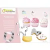 Image de MY MANDARINE KC106C - Une boîte créative enfant HAPPY CAKES - livre de recettes + rouleau à patisserie + décorations et emporte-pièces - À partir de 5 ans - CHATS