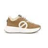 Image de NO NAME pour femme. NNVESC0 Baskets Carter Jogger W en cuir marron (40), Plat, Lacets, Casuel, Sport