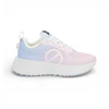 Image de NO NAME pour femme. LNVD000 Chaussures Carter Fly bleu, rose (39), 3 à 5 cm, Lacets, Casuel