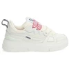 Image de NO NAME pour femme. RNFCNAM Nollie Leather Sneakers white (40), Cuir, Blanc, Plat, 1 à 3 cm, Lacets, Casuel