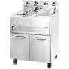Image de Casselin CFP132 - Friteuse électrique sur pieds 2 x 13 litres