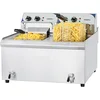 Image de Casselin - Friteuse électrique sur pieds 2 x 10 litres haut rendement